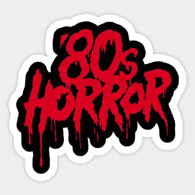 '80s Horror Sticker by Samhain1992